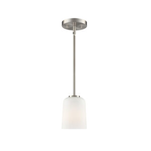 Millennium Lighting 214001-BN Laphia One Light Pendant Brushed Nickel finish