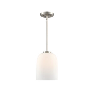 Millennium Lighting 214101-BN Laphia One Light Pendant Brushed Nickel finish