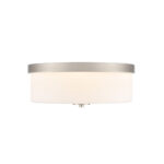 Millennium Lighting 214102-BN Laphia Two Light Flush Mount Brushed Nickel finish