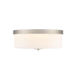 Millennium Lighting 214102-BN Laphia Two Light Flush Mount Brushed Nickel finish