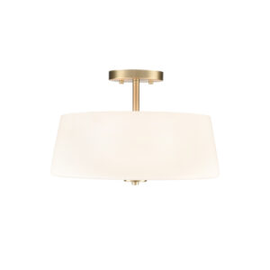 Millennium Lighting 214103-MG Laphia Three Light Semi-Flush Mount Modern Gold finish