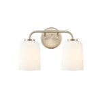 Millennium Lighting 214202-MG Laphia Two Light Vanity Modern Gold finish