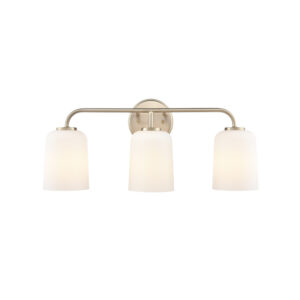 Millennium Lighting 214203-MG Laphia Three Light Vanity Modern Gold finish