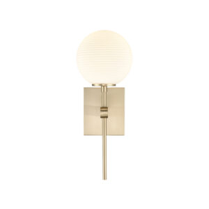 Millennium Lighting 215101-MG Coretta One Light Sconce Modern Gold finish
