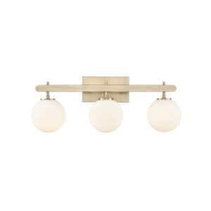 Millennium Lighting 215103-MG Coretta Three Light Vanity Modern Gold finish