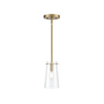 Millennium Lighting 217001-VB Maccan One Light Mini-Pendant Vintage Brass finish