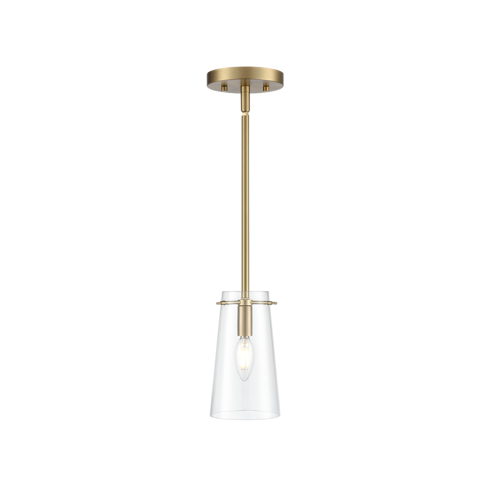 Millennium Lighting 217001-VB Maccan One Light Mini-Pendant Vintage Brass finish