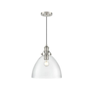 Millennium Lighting 218101-BN Khrisa One Light Pendant Brushed Nickel finish