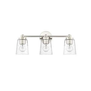 Millennium Lighting 22003-PN Lauryn Three Light Vanity Polished Nickel finish