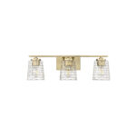 Millennium Lighting 22103-VB Saben Three Light Vanity Vintage Brass finish