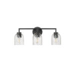Millennium Lighting 22203-MB Catania Three Light Vanity Matte Black finish