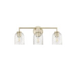 Millennium Lighting 22203-MG Catania Three Light Vanity Modern Gold finish