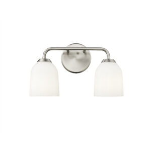 Millennium Lighting 22302-BN Norah Two Light Vanity Brushed Nickel finish