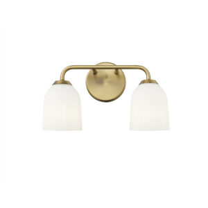Millennium Lighting 22302-VB Norah Two Light Vanity Vintage Brass finish