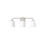 Millennium Lighting 22303-BN Norah Three Light Vanity Brushed Nickel finish