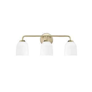 Millennium Lighting 22303-VB Norah Three Light Vanity Vintage Brass finish