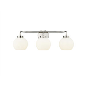 Millennium Lighting 22403-PN Oprah Three Light Vanity Polished Nickel finish