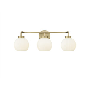 Millennium Lighting 22403-VB Oprah Three Light Vanity Vintage Brass finish