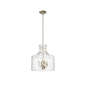 Millennium Lighting 22604-MG Santorini Four Light Pendant Modern Gold finish