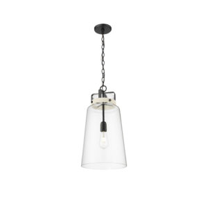 Millennium Lighting 22701-MB Lolla One Light Pendant Matte Black finish