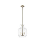 Millennium Lighting 22803-MG Mahannah Three Light Pendant Modern Gold finish