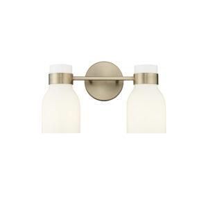 Millennium Lighting 23002-MG Corella Two Light Vanity Modern Gold finish