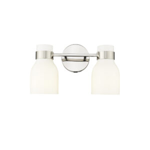 Millennium Lighting 23002-PN Corella Two Light Vanity Polished Nickel finish