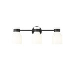 Millennium Lighting 23003-MB Corella Three Light Vanity Matte Black finish