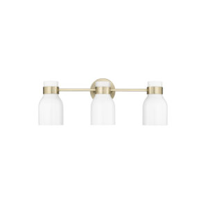 Millennium Lighting 23003-MG Corella Three Light Vanity Modern Gold finish