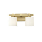 Millennium Lighting 23102-VB Two Light Vanity Vintage Brass finish