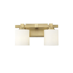 Millennium Lighting 23102-VB Two Light Vanity Vintage Brass finish