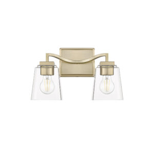 Millennium Lighting 24002-MG Avenna Two Light Vanity Modern Gold finish