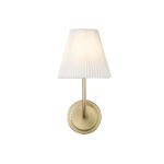 Millennium Lighting 25101-VB Ami One Light Sconce Vintage Brass finish