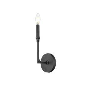Millennium Lighting 25301-MB Azara One Light Sconce Matte Black finish
