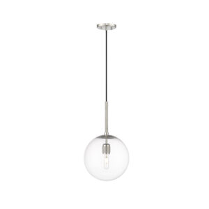 Millennium Lighting 25401-PN Kairo One Light Pendant Polished Nickel finish