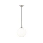 Millennium Lighting 25501-BN Kairo One Light Pendant Brushed Nickel finish