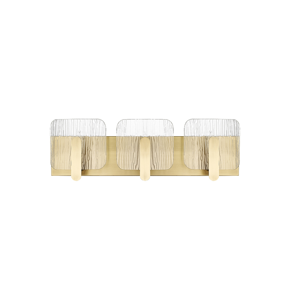 Millennium Lighting 26003-VB Rimini Three Light Vanity Vintage Brass finish