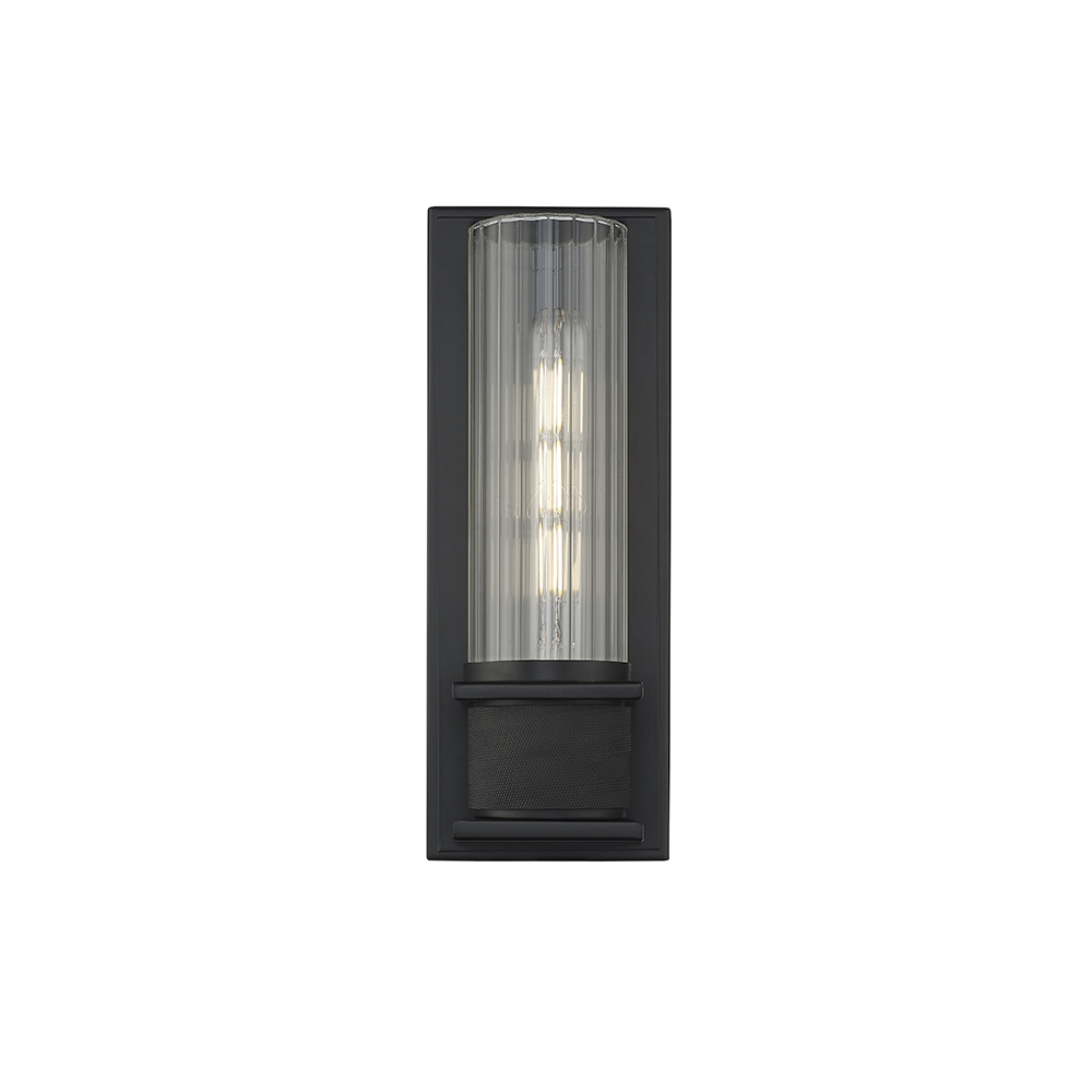 Millennium Lighting 28601-MB One Light Sconce Matte Black finish
