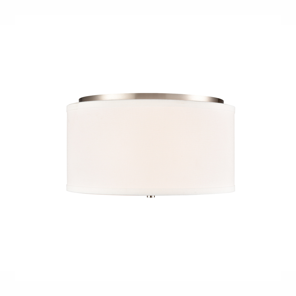 Millennium Lighting 41002-BN Guyten Two Light Flush Mount Brushed Nickel finish
