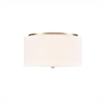 Millennium Lighting 41002-MG Guyten Two Light Flush Mount Modern Gold finish