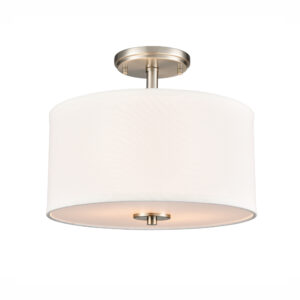 Millennium Lighting 41102-BN Guyten Two Light Semi-Flush Mount Brushed Nickel finish
