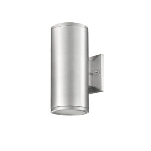 Millennium Lighting 42001-AL Vegas One Light Outdoor Wall Sconce Aluminum finish