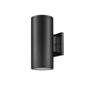 Millennium Lighting 42001-PBK Vegas One Light Outdoor Wall Sconce Powder Coated Black finish