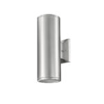 Millennium Lighting 42002-AL Vegas Two Light Outdoor Wall Sconce Aluminum finish