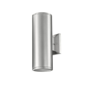 Millennium Lighting 42002-AL Vegas Two Light Outdoor Wall Sconce Aluminum finish