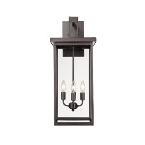 Millennium Lighting 42603-PBZ Barkeley Four Light Outdoor Wall Sconce Powder Coated Bronze finish