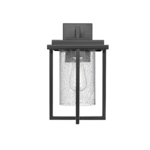 Millennium Lighting 42621-PBK Adair One Light Outdoor Wall Sconce Powder Coated Black finish