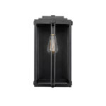 Millennium Lighting 42632-PBK Oakland One Light Outdoor Wall Sconce Powder Coated Black finish