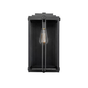 Millennium Lighting 42632-PBK Oakland One Light Outdoor Wall Sconce Powder Coated Black finish