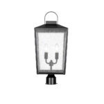 Millennium Lighting 42654-PBZ Devens Two Light Outdoor Post Lantern Powder Coated Bronze finish